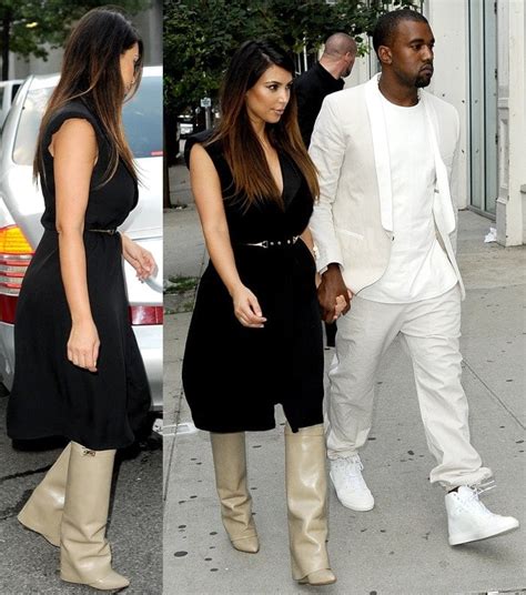 kim kardashian wearing givenchy shark lock sandals while pregnant|This is swell: Kim Kardashian posts pic of puffy .